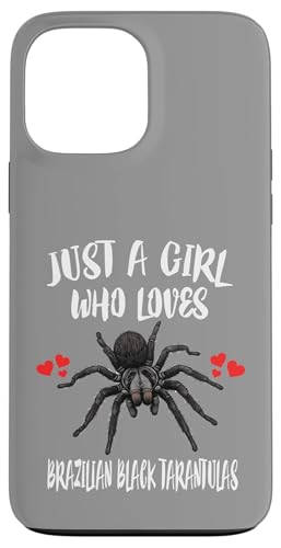Nur ein Mädchen, das brasilianische schwarze Vogelspinnen liebt Hülle für iPhone 13 Pro Max Nur ein Mädchen, das brasilianische schwarze Vogelspinnen liebt Hülle für iPhone 13 Pro Max von Spider Pet