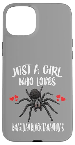 Nur ein Mädchen, das brasilianische schwarze Vogelspinnen liebt Hülle für iPhone 15 Plus von Spider Pet