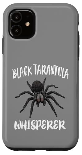Schwarzer Vogelspinnenflüsterer Hülle für iPhone 11 Schwarzer Vogelspinnenflüsterer Hülle für iPhone 11 von Spider Pet