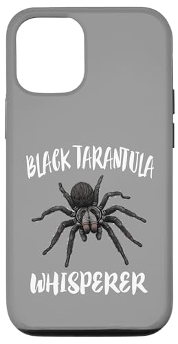 Schwarzer Vogelspinnenflüsterer Hülle für iPhone 12/12 Pro Schwarzer Vogelspinnenflüsterer Hülle für iPhone 12/12 Pro von Spider Pet