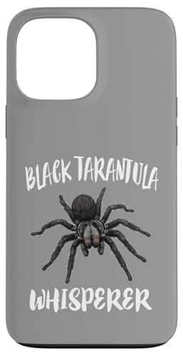 Schwarzer Vogelspinnenflüsterer Hülle für iPhone 13 Pro Max Schwarzer Vogelspinnenflüsterer Hülle für iPhone 13 Pro Max von Spider Pet