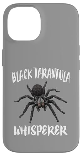 Schwarzer Vogelspinnenflüsterer Hülle für iPhone 14 Schwarzer Vogelspinnenflüsterer Hülle für iPhone 14 von Spider Pet