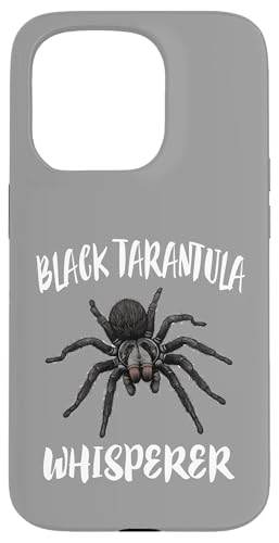 Schwarzer Vogelspinnenflüsterer Hülle für iPhone 15 Pro Schwarzer Vogelspinnenflüsterer Hülle für iPhone 15 Pro von Spider Pet