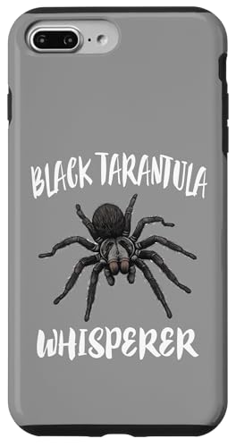 Schwarzer Vogelspinnenflüsterer Hülle für iPhone 7 Plus/8 Plus Schwarzer Vogelspinnenflüsterer Hülle für iPhone 7 Plus/8 Plus von Spider Pet
