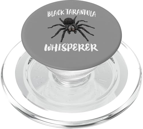 Schwarzer Vogelspinnenflüsterer PopSockets PopGrip für MagSafe Schwarzer Vogelspinnenflüsterer PopSockets PopGrip für MagSafe von Spider Pet