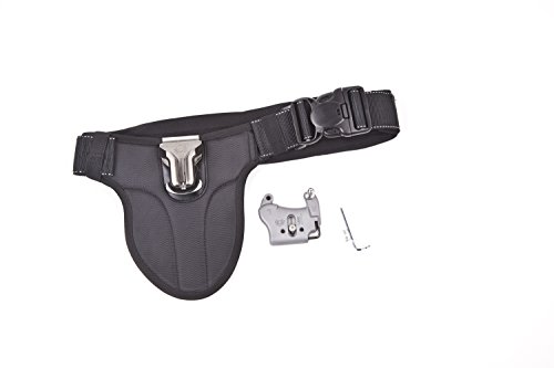 SPIDER PRO SCS Tragesystem - Spider Holster Set mit Hüftgurt für 1 DSLR Kamera, auch Profimodelle mit großen Objektiven von Spider