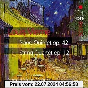 Streichquartett Op.12/Klavierquintett Op.42 von Spiegel String Quartet
