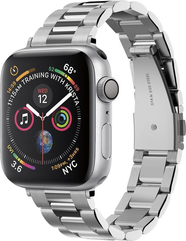 Spigen 061MP25943 Smart Wearable Accessoire Band Silber Edelstahl (061MP25943) von Spigen