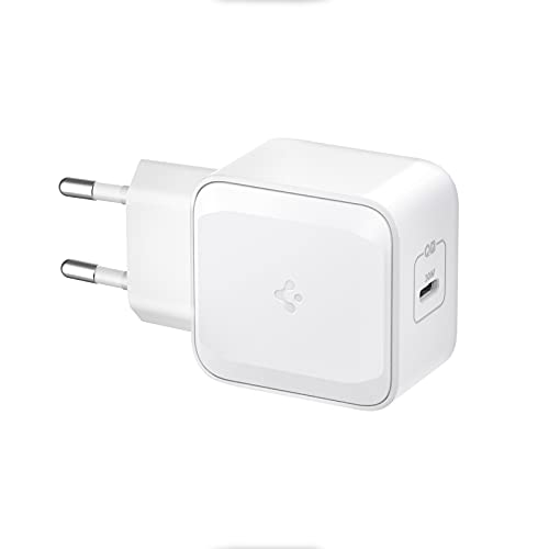 Spigen 30W PD Schnellladegerä Netzteil Ladegerät Kompatibel mit Pixel 8 8 Pro Fold 7a 7 6 Pro iPhone 15 14 13 Plus Pro Max 12 11 XR XS iPad Pro Mini Air MacBook Galaxy SE 2020 X 8 Steam Deck von Spigen