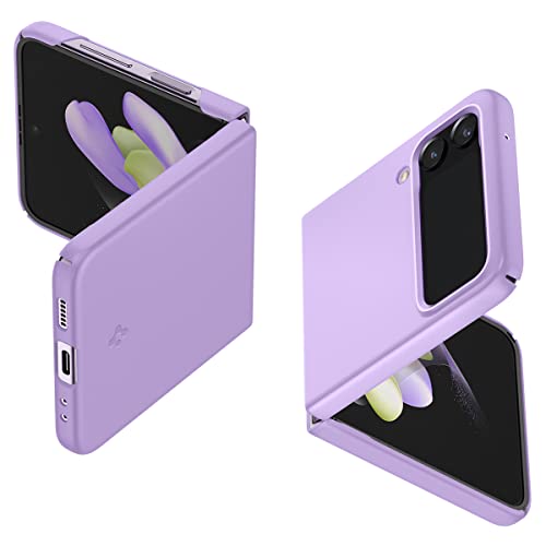 Spigen Air Skin Hülle Kompatibel mit Samsung Galaxy Z Flip 4 5G -Rose Purple von Spigen