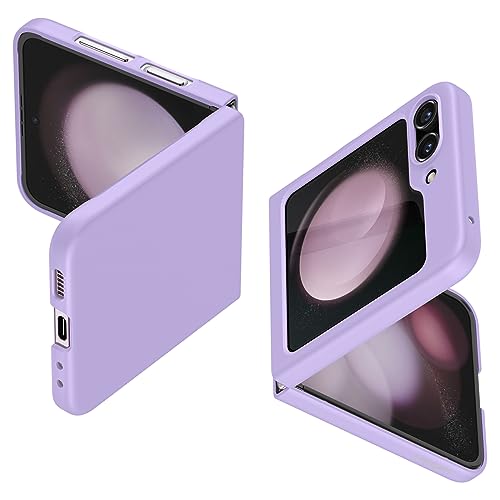 Spigen Air Skin Hülle Kompatibel mit Samsung Galaxy Z Flip 5 -Rose Purple von Spigen