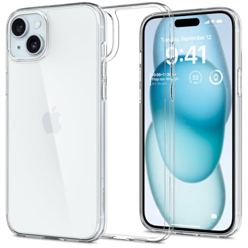 Spigen Apple iPhone 15 Hülle Air Skin Hybrid Crystal Clear - ACS06785 von Spigen