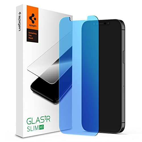 Spigen GLAStR Anti Blue Light Displayschutzfolie für iPhone 12 Pro Max von Spigen