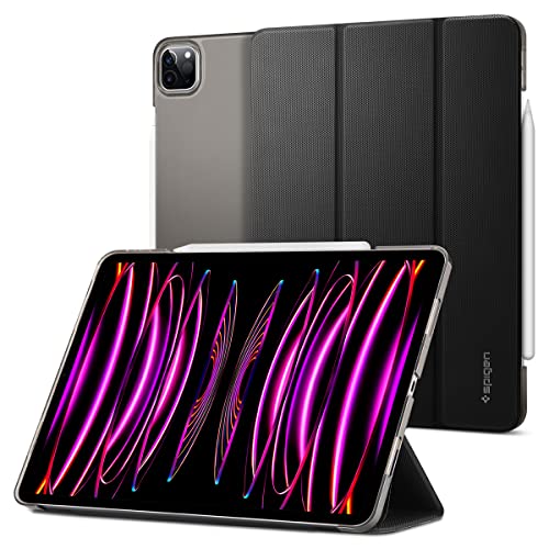 Spigen Liquid Air Folio Hülle Kompatibel Mit iPad Pro 11 Zoll Generation 4 2022 | 3 2021 mit Apple Pencil (2. Gen) Halter - Schwarz von Spigen