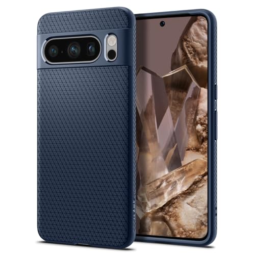 Spigen Liquid Air Hülle Kompatibel mit Google Pixel 8 Pro -Navy Blue von Spigen