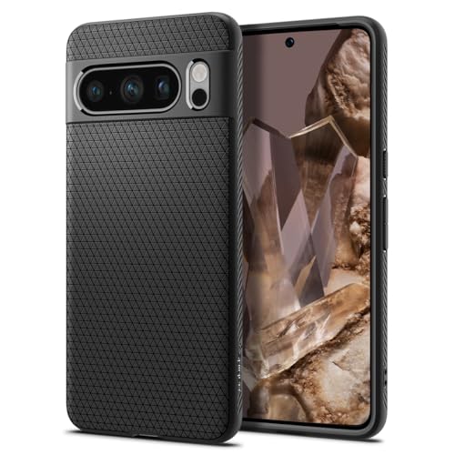 Spigen Liquid Air Hülle Kompatibel mit Google Pixel 8 Pro -Schwarz von Spigen