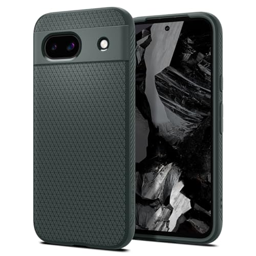 Spigen Liquid Air Hülle Kompatibel mit Google Pixel 8a -Abyss Green von Spigen