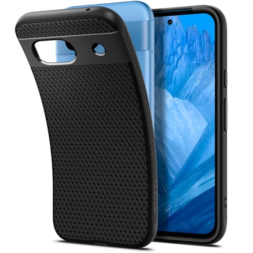 Spigen Liquid Air Hülle Kompatibel mit Google Pixel 8a -Schwarz von Spigen