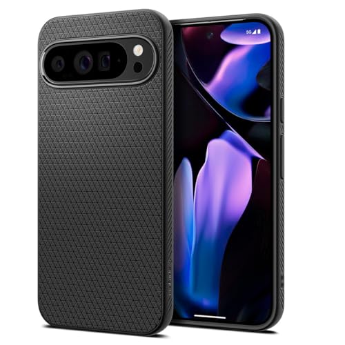 Spigen Liquid Air Hülle Kompatibel mit Google Pixel 9 Pro XL [Made for Google] -Schwarz von Spigen