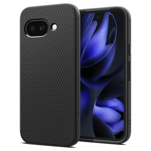 Spigen Liquid Air Hülle Kompatibel mit Google Pixel 9a -Matte Black von Spigen