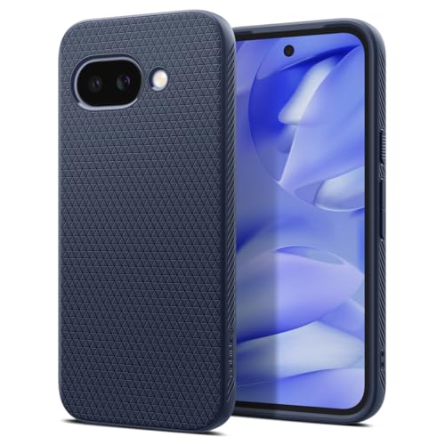 Spigen Liquid Air Hülle Kompatibel mit Google Pixel 9a -Navy Blue von Spigen
