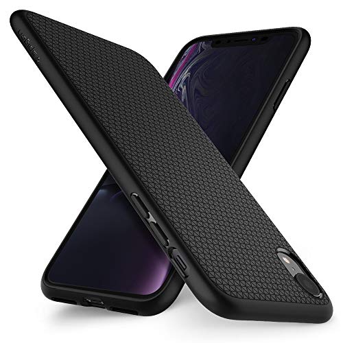 Spigen Liquid Air Hülle Kompatibel mit iPhone XR -Schwarz von Spigen