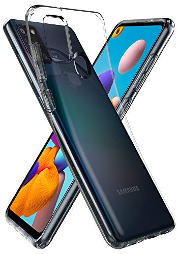 Spigen Liquid Crystal Hülle Kompatibel mit Samsung Galaxy A21s -Crystal Clear, ACS00975, LC Crystal Clear von Spigen