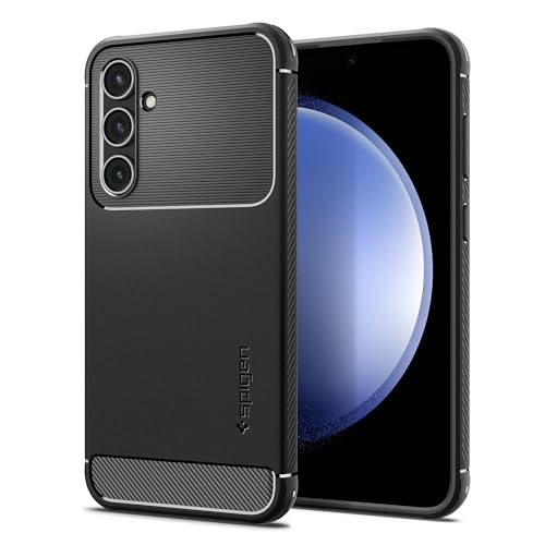 Spigen Rugged Armor Hülle Kompatibel mit Samsung Galaxy S23 FE -Schwarz von Spigen