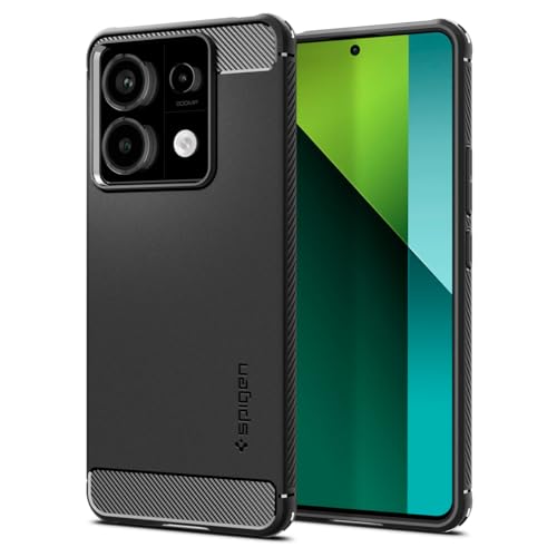 Spigen Rugged Armor Hülle Kompatibel mit Xiaomi Redmi Note 13 Pro 5G -Schwarz von Spigen