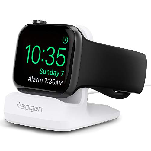 Spigen S350 Entwickelt für Apple Watch Ladestation Ständer für Apple Watch Ultra 2/1 und Serie 10/9/8/7/6/5/SE/4/3/2/1 - Weiß von Spigen