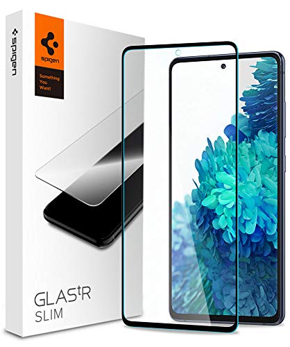 Spigen Samsung Galaxy S20 FE Glas Displayschutz GLAS.tR Slim Full Cover Black - AGL02200 von Spigen