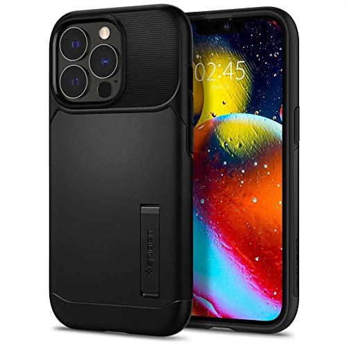 Spigen Slim Armor Schutzhülle für iPhone 13 Pro (2021), Schwarz, ACS03302 von Spigen