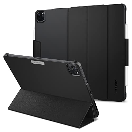 Spigen Smart Fold Plus Entwickelt für iPad Pro 11 Zoll (2021/2020/2018), iPad Air 4th Generation 10,9 Zoll (2020) Hülle - Schwarz von Spigen