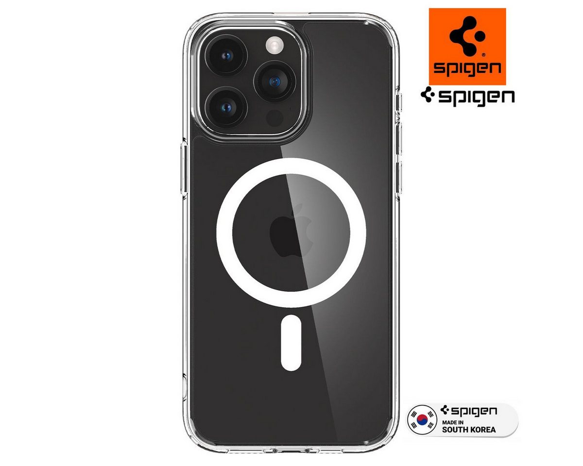 Spigen Smartphone-Hülle Handyhülle für iPhone 15 Pro Max Magsafe Schutzhülle Robust Hülle, für iPhone 15 Pro Max, Magsafe, Robust, Transparent Spigen Smartphone-Hülle Handyhülle für iPhone 15 Pro Max Magsafe Schutzhülle Robust Hülle, für iPhone 15 Pro Max, Magsafe, Robust, Transparent von Spigen