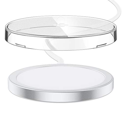 Spigen Thin Fit Entwickelt für Magsafe Ladegerät Hülle für iPhone (Ladegerät Nicht im Lieferumfang enthalten) - Crystal Clear von Spigen