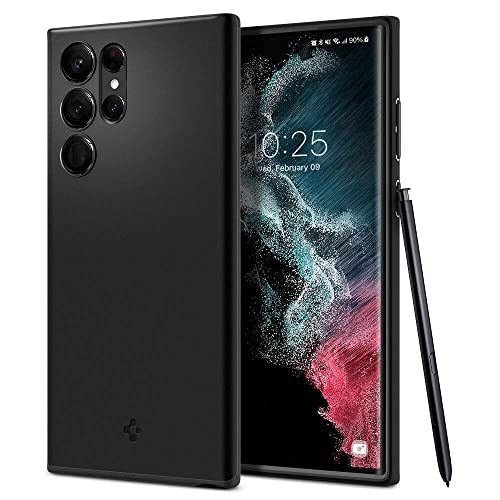 Spigen Thin Fit Hülle Kompatibel mit Samsung Galaxy S22 Ultra -Schwarz Spigen Thin Fit Hülle Kompatibel mit Samsung Galaxy S22 Ultra -Schwarz von Spigen