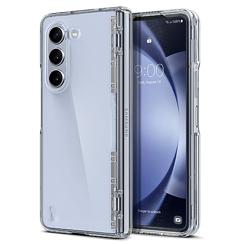 Spigen Thin Fit Pro Hülle Kompatibel mit Samsung Galaxy Z Fold 5 -Crystal Clear von Spigen