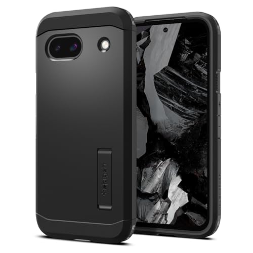 Spigen Tough Armor Hülle Kompatibel mit Google Pixel 8a -Schwarz von Spigen