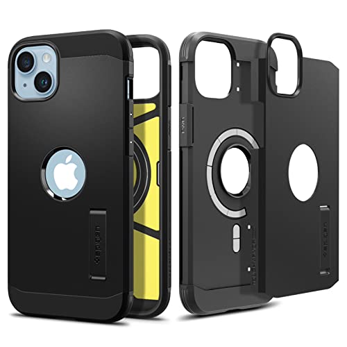 Spigen Tough Armor MagFit Hülle Kompatibel mit iPhone 14 Plus -Schwarz von Spigen