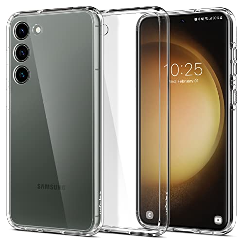 Spigen Ultra Hybrid Hülle Kompatibel mit Samsung Galaxy S23 5G -Transparent von Spigen