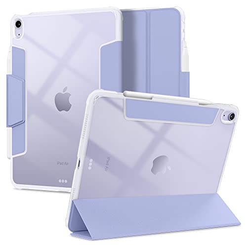 Spigen Ultra Hybrid Pro Hülle Case kompatibel mit iPad Air 4 (2020) / iPad Air 5 (2022) 10.9 Zoll - Lavender von Spigen