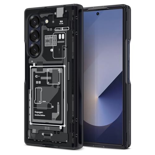 Spigen Ultra Hybrid Pro Hülle Kompatibel mit Samsung Galaxy Z Fold 6 -Zero One von Spigen