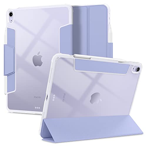 Spigen Ultra Hybrid Pro Hülle Kompatibel mit iPad Air 7. M3 (2025) / 6. M2 (2024) / 5. (2022) / 4. Generation (2020) 11 Zoll und 10.9 Zoll Case - Lavendel von Spigen