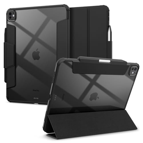 Spigen Ultra Hybrid Pro Hülle Kompatibel mit iPad Pro 13 Zoll 7.Generation M4 (2024) Case - Schwarz von Spigen