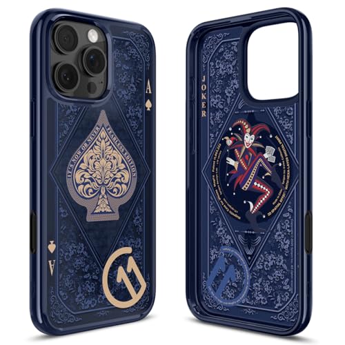 Spigen iPhone 16 Pro Max Hülle Ultra Hybrid T MagFit [c11 Series Fearless Edition] [Camera Control Button] [3D-Raumeffekt durch Hexa Layer Druck] Kompatibel mit MagSafe Zubehör -Fearless von Spigen