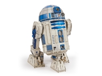4D Build - Star Wars R2-D2 - detailreicher 3D-Modellbausatz aus hochwertigem Karton, 201 Teile, für Star Wars Fans ab 12 Jahren, Bausatz, 12 Jahr(e), 201 Stück(e), 725,747 g von Spin Master
