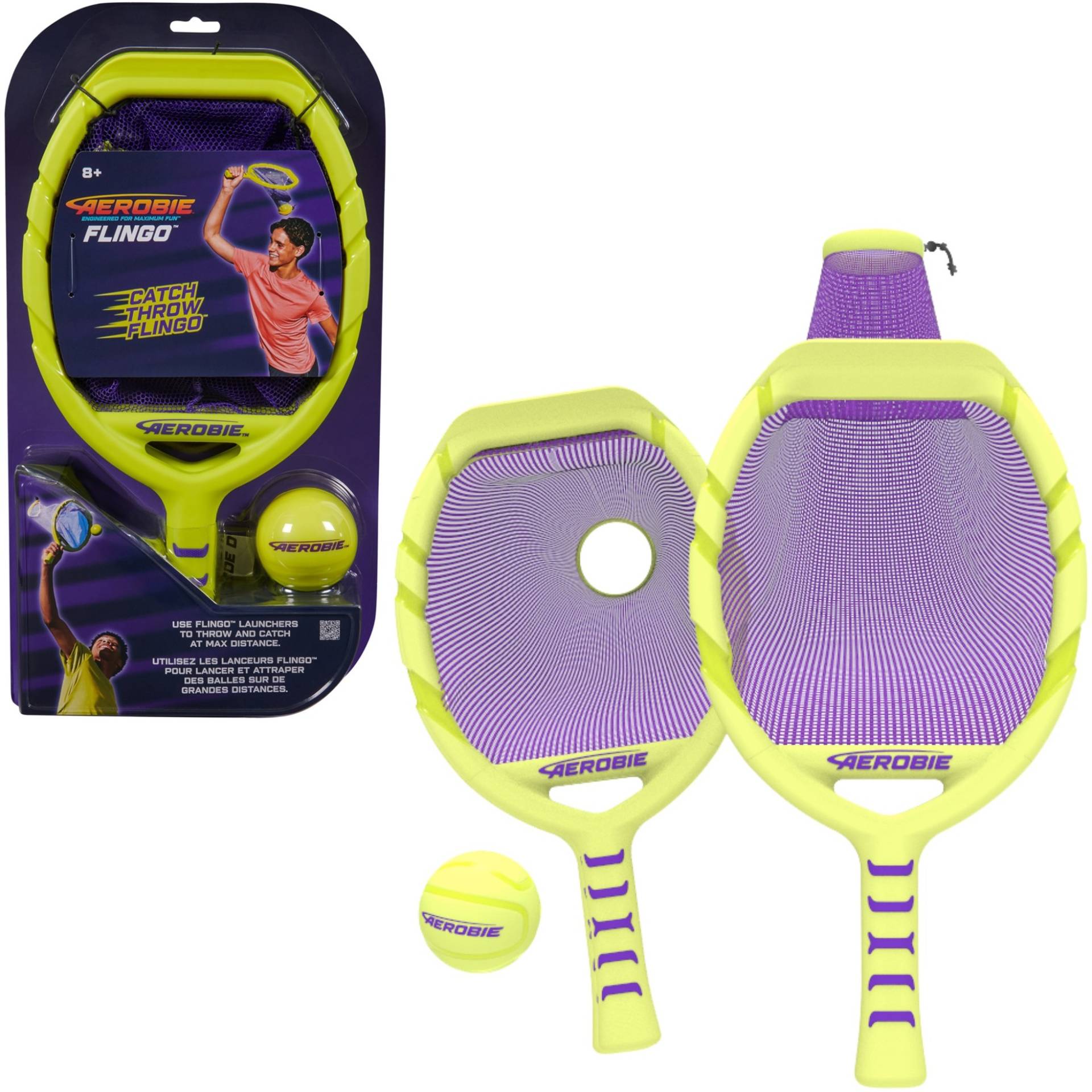 Aerobie - Flingo Tennis-Set, Fitnessgerät von Spin Master