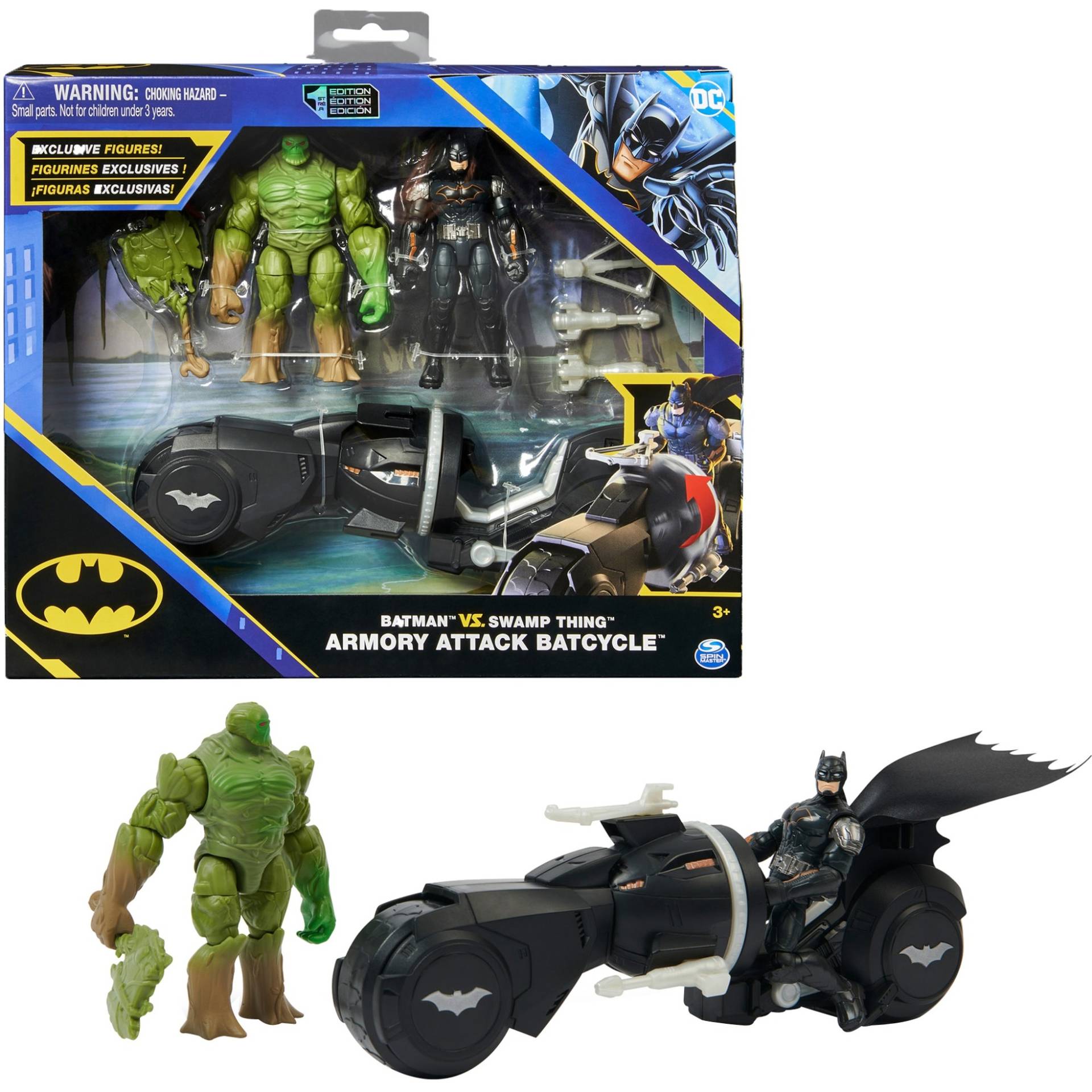 Batman Amory Attack Batcycle, Spielfahrzeug von Spin Master