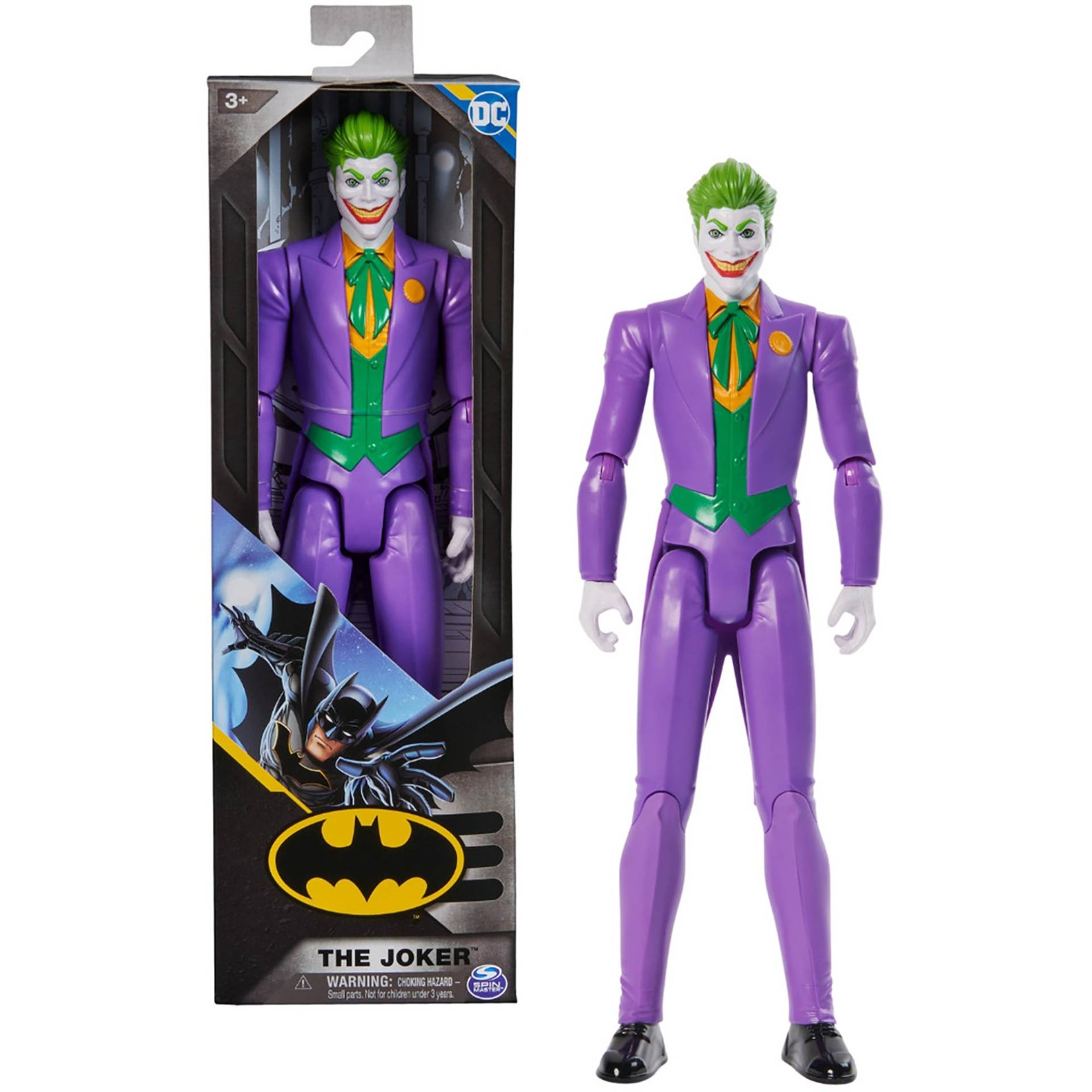 Batman The Joker 30cm Actionfigur, Spielfigur von Spin Master