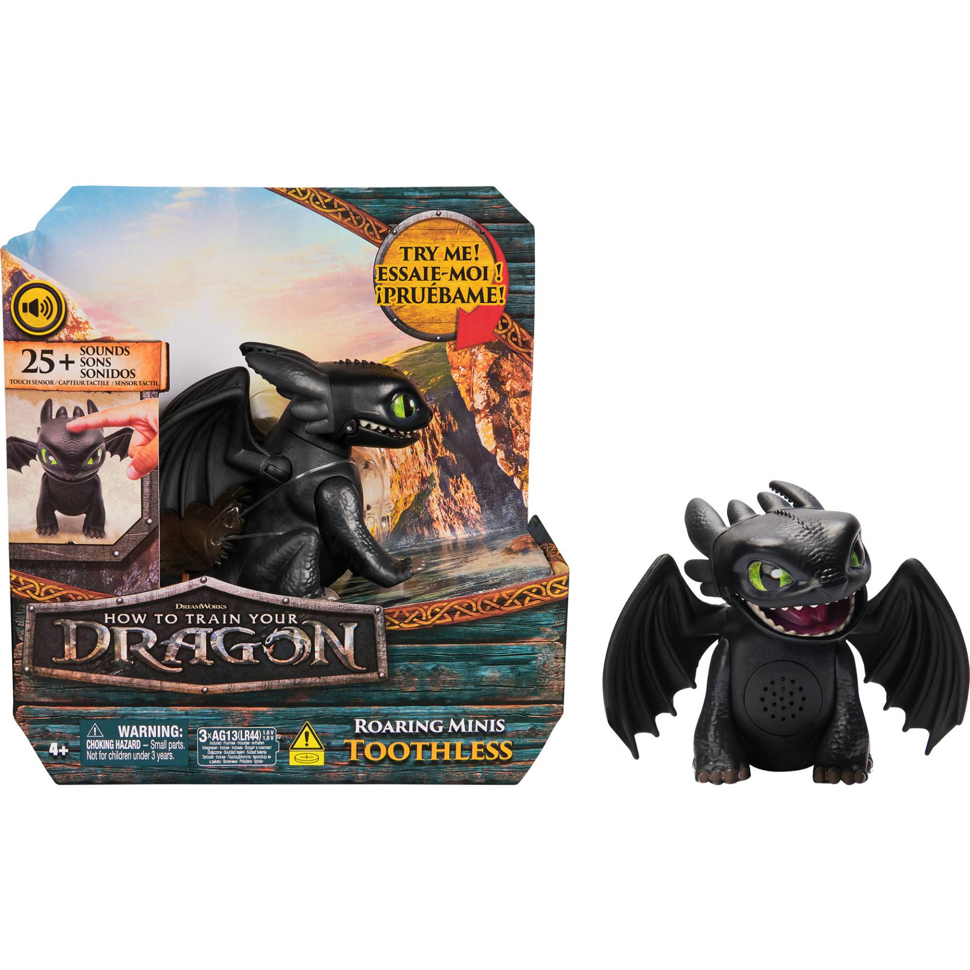 Drachenzähmen leicht gemacht - Interaktiver Mini-Drache Ohnezahn, Spielfigur Drachenzähmen leicht gemacht - Interaktiver Mini-Drache Ohnezahn, Spielfigur von Spin Master